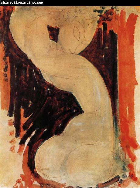 Amedeo Modigliani Caryatid