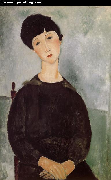 Amedeo Modigliani Seated Young woman