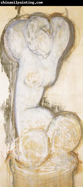 Amedeo Modigliani Caryatid