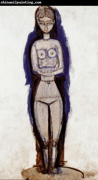 Amedeo Modigliani Standing Nude