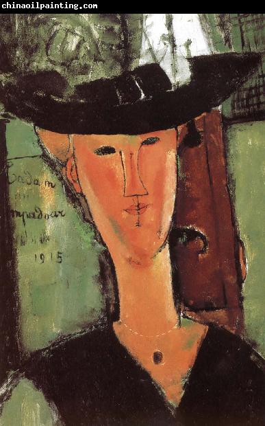 Amedeo Modigliani Madame Pompadour