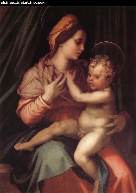 Andrea del Sarto Virgin Mary and her son