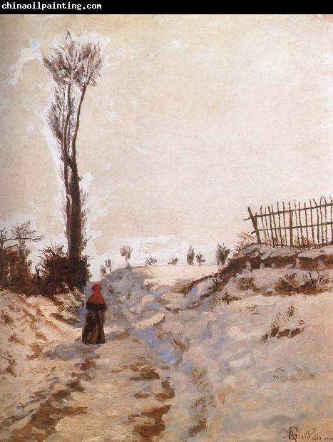 Armand guillaumin A Path in the Snow