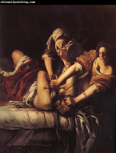 Artemisia gentileschi Judit drapes Holofernes