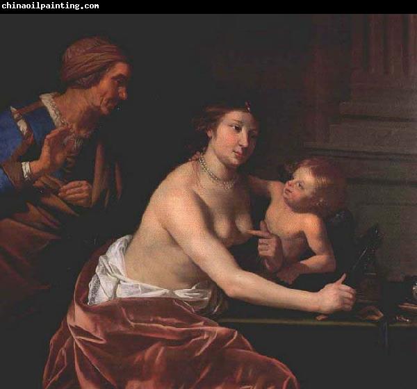 BIJLERT, Jan van Venus and Amor and an old Woman