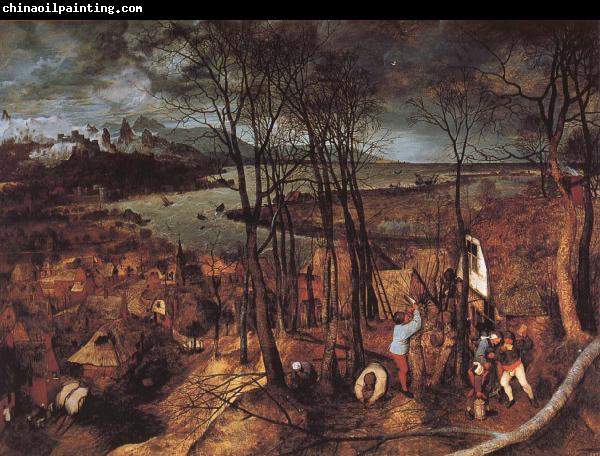 BRUEGEL, Pieter the Elder The gloomy days