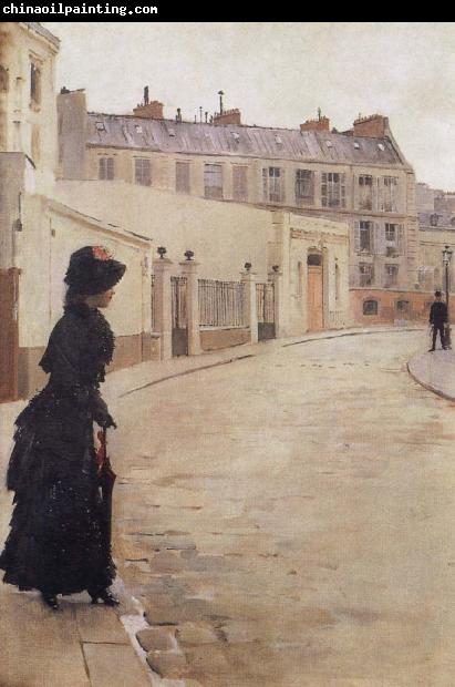 Beraud, Jean Waiting,Paris,Rue de Chateaubriand