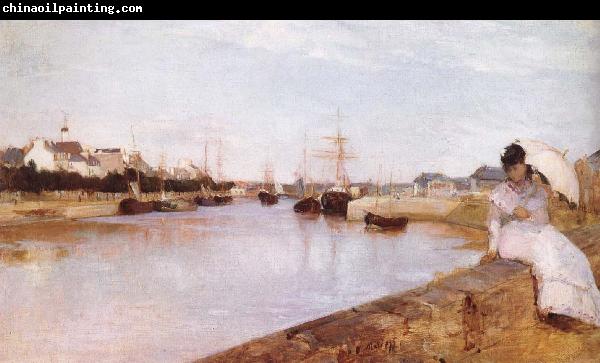 Berthe Morisot The port of Lorient