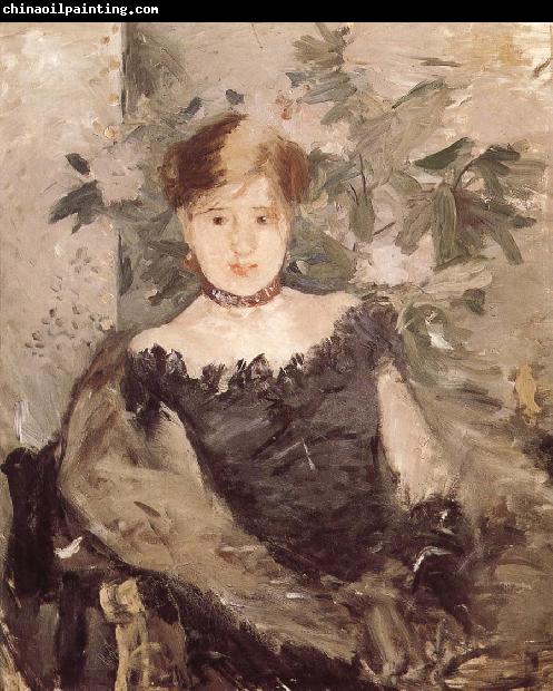 Berthe Morisot The woman in the black