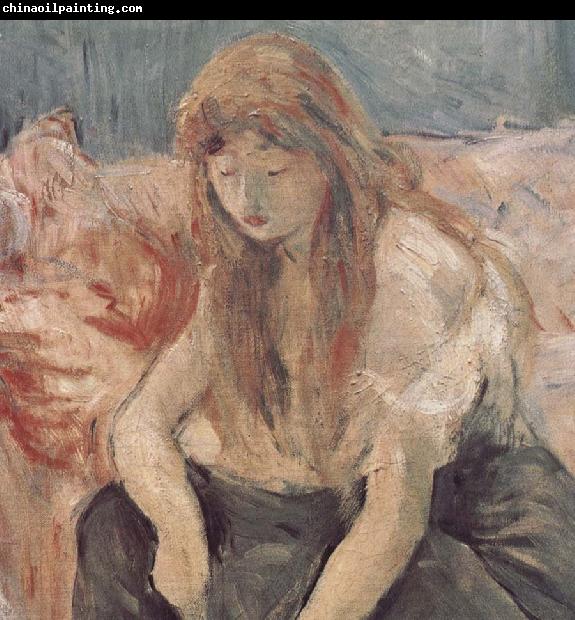 Berthe Morisot Detail of two girls