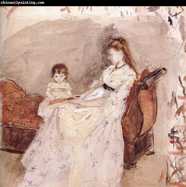 Berthe Morisot Ierma and her daughter