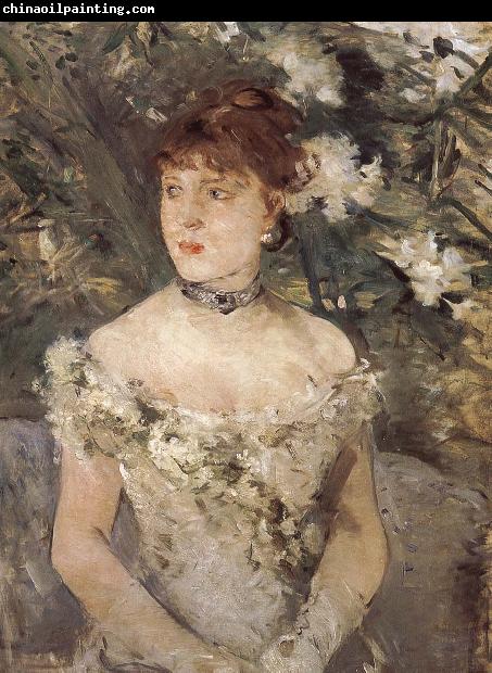 Berthe Morisot The woman dress for ball