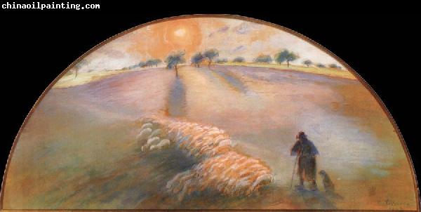 Camille Pissarro Berger and Sheep