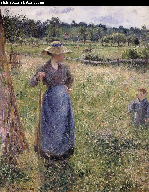 Camille Pissarro The Tedder