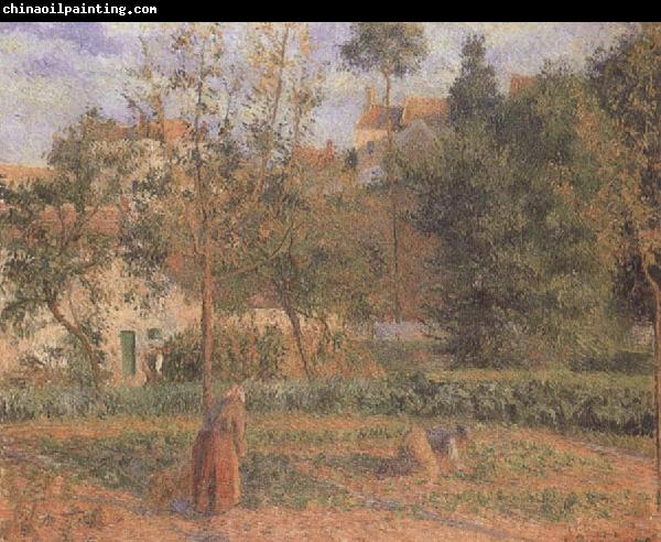 Camille Pissarro Vegetable Garden at the Hermitage near Pontoise