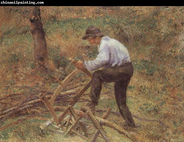 Camille Pissarro The Woodcutter