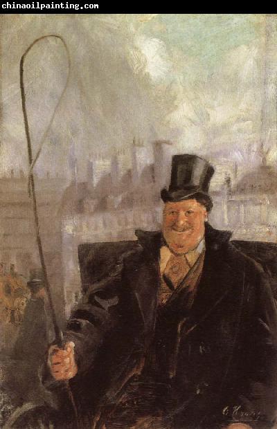 Christian Krohg Paris Hackney Cab Driver