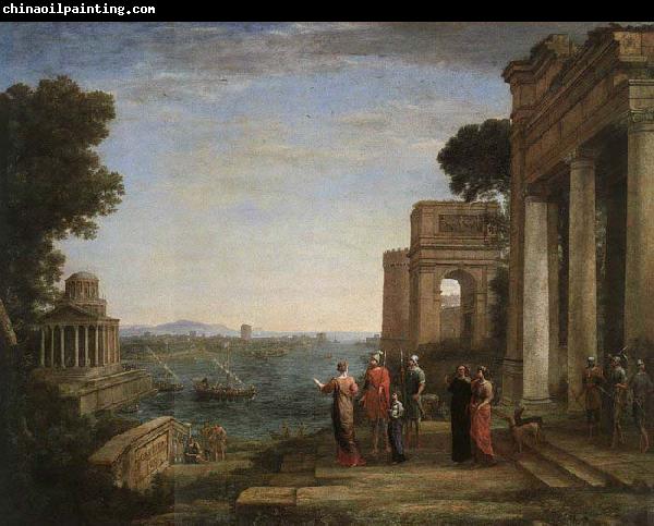 Claude Lorrain Aeneas-s Farewell to Dido in Carthago