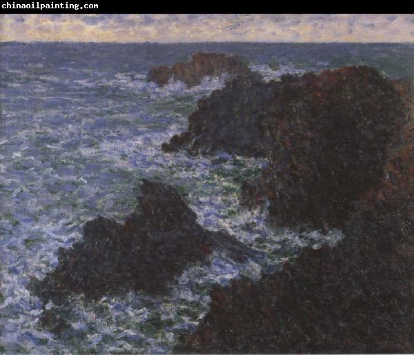 Claude Monet The Rocks of Belle-lle