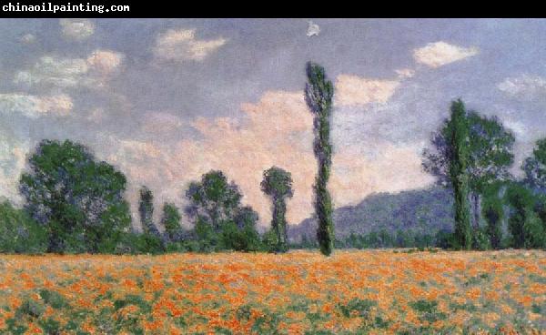 Claude Monet Poppy Field at Giverny