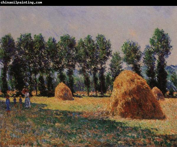 Claude Monet Haystacks at Giverny