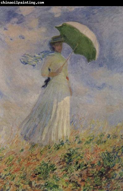 Claude Monet Study of a Figure Outdoors