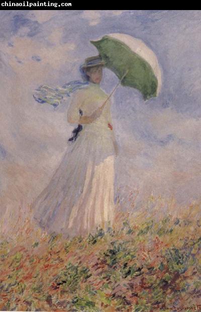 Claude Monet Study of a Figure Outdoors