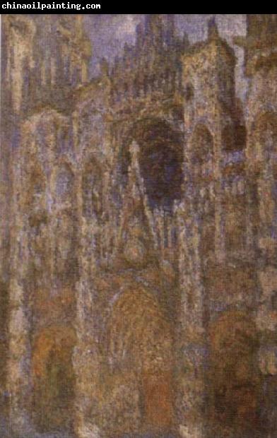 Claude Monet Rouen Cathedral in the morning