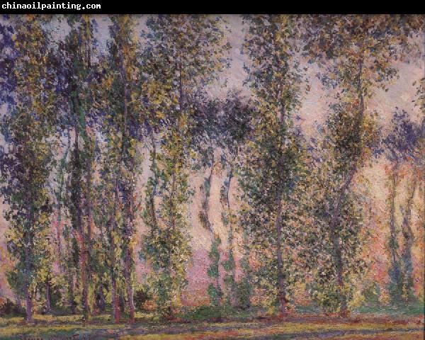 Claude Monet Poplars at Giverny