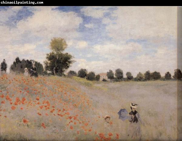 Claude Monet Poppy Field near Argenteuil