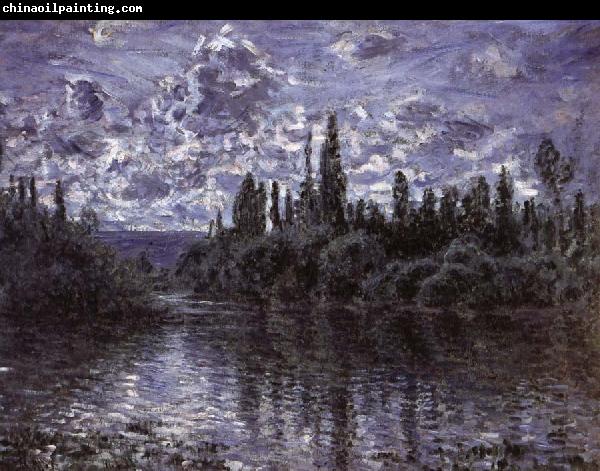 Claude Monet Bend in the Seine,near Vetheuil