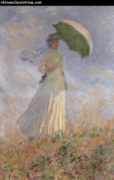 Claude Monet Layd with Parasol