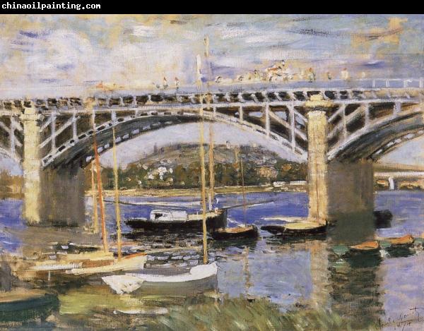 Claude Monet The Bridge at Argenteuil