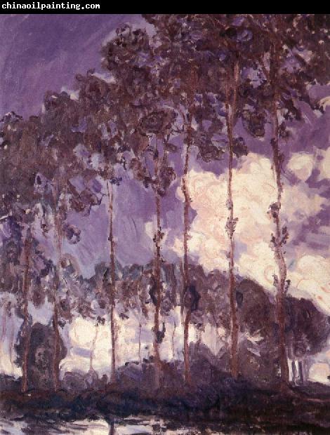 Claude Monet Poplars on the Banks of the River Epte