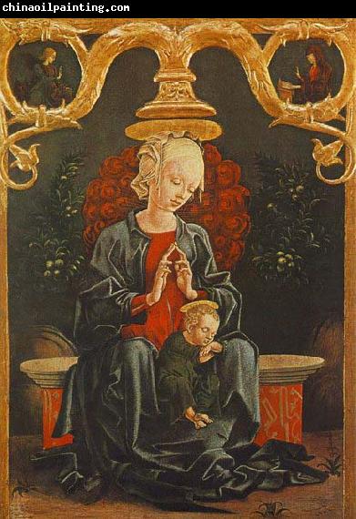 Cosimo Tura Madonna and Child in a Garden