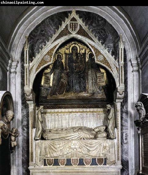 Cosmas Damian asam Tomb of Cardinal Garcia Gudiel