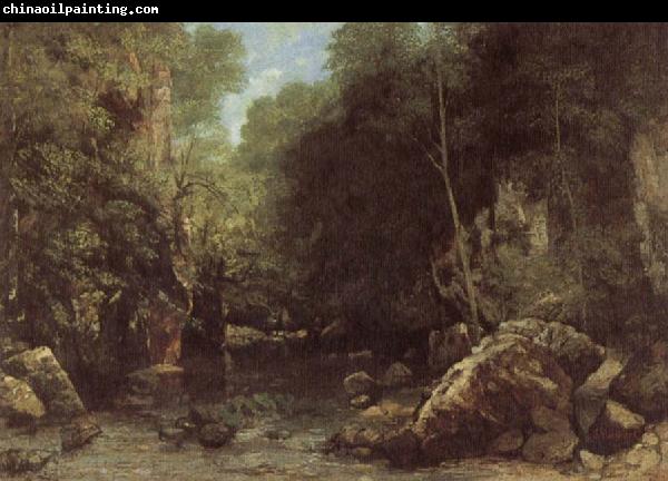 Courbet, Gustave The Shaded  stream