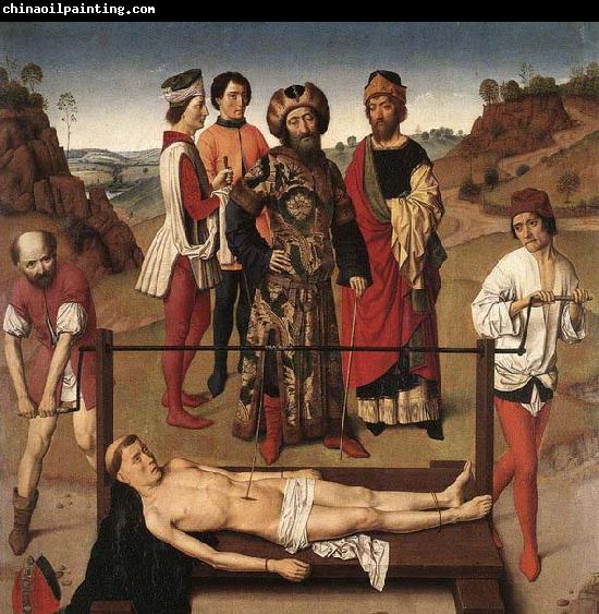 Dieric Bouts Martyrdom of St Erasmus