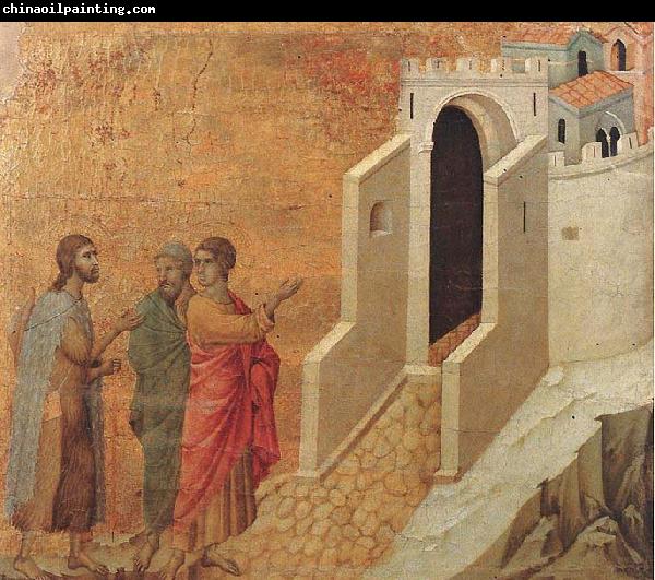 Duccio di Buoninsegna Road to Emmaus