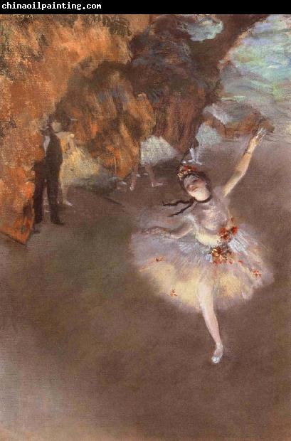 Edgar Degas Dancer with Bouquet