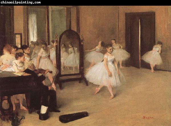 Edgar Degas The Dancing Class