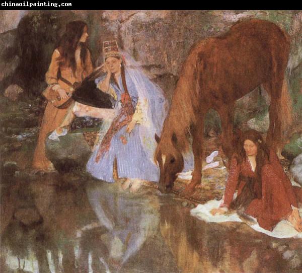 Edgar Degas Mlle Eugenie Fiocre in the Ballet