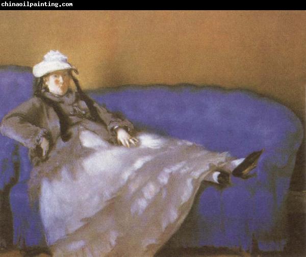 Edouard Manet Madame Manet on a Divan