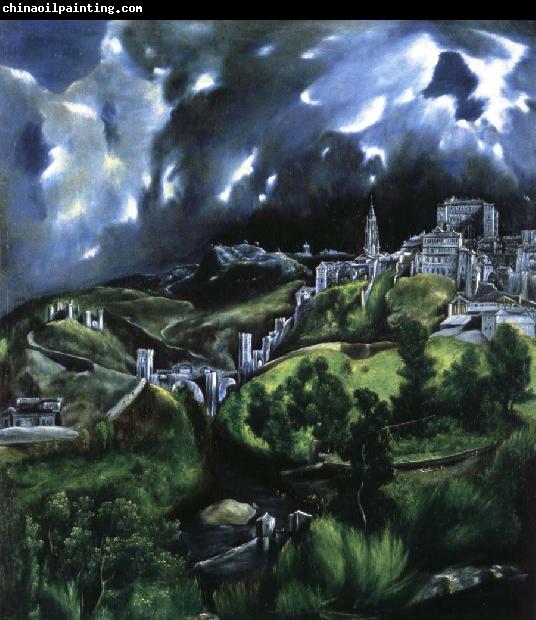 El Greco A View of Toledo