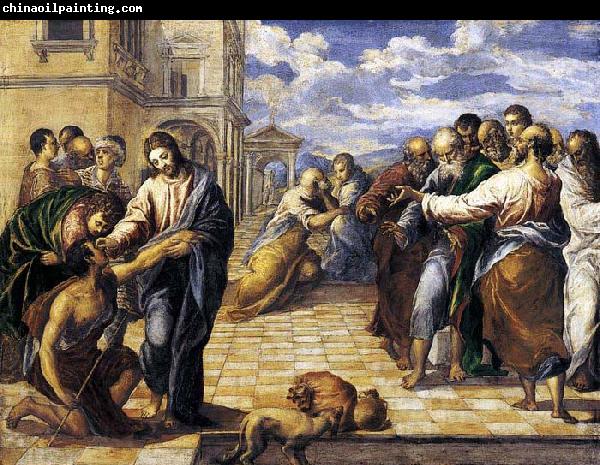 El Greco Christ Healing the Blind