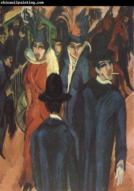 Ernst Ludwig Kirchner Gatuscen from Berlin