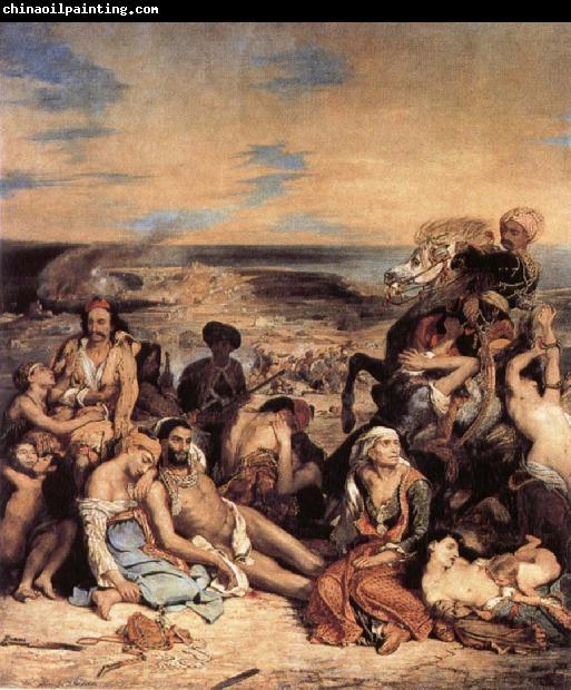 Eugene Delacroix The Massacre on Chios