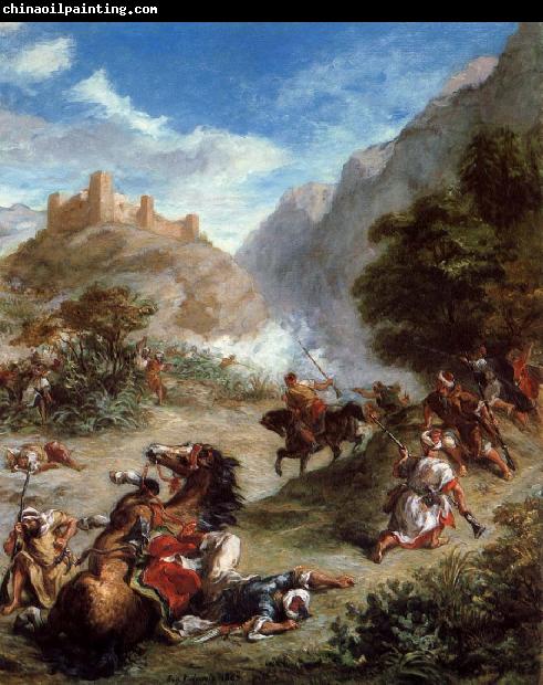 Eugene Delacroix Arabs, which affects up in the mountains