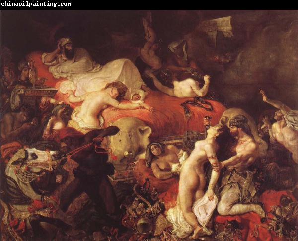 Eugene Delacroix Sardanapalus-dod