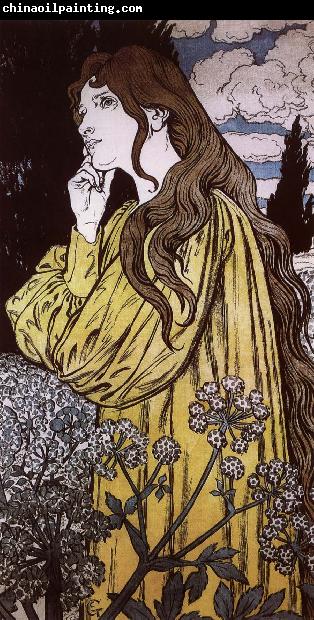 Eugene Grasset Contemplation